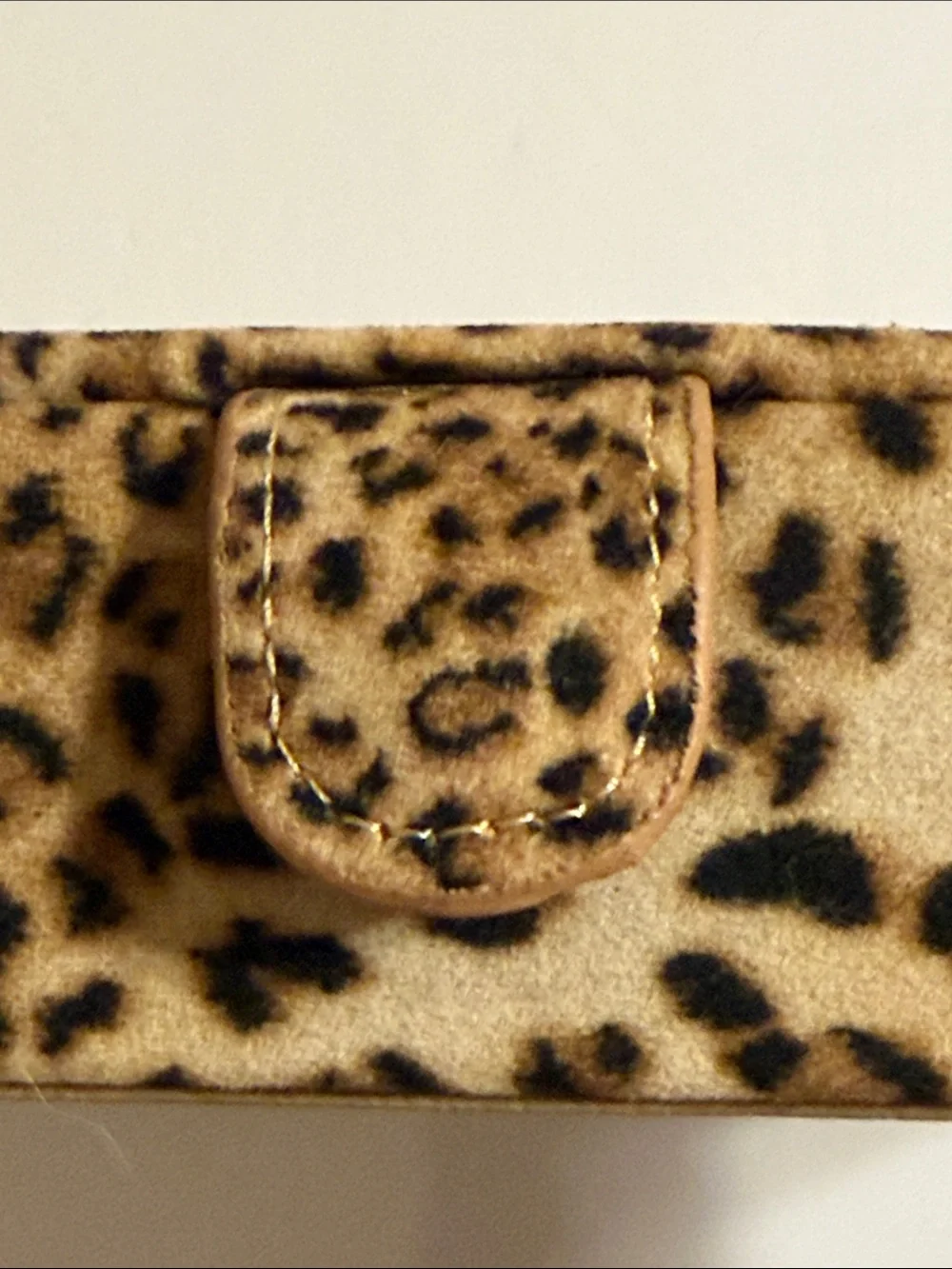 Reed & Barton Leopard Print Jewelry Organizer 10x8 NWOT